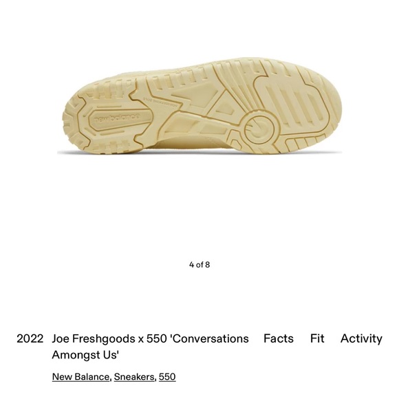 New balance 2022 Joe Freshgoods x 550 'Conversations Amongst Us' - Picture 6 of 7